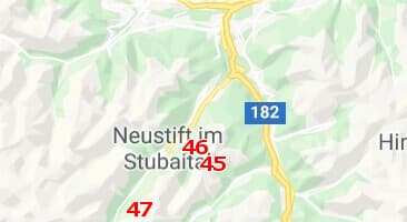 Übersicht Wanderungen Stubaitaler Alpen
